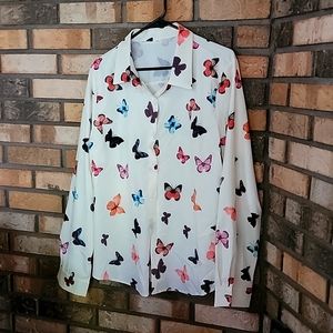 Butterfly Blouse/ Shirt